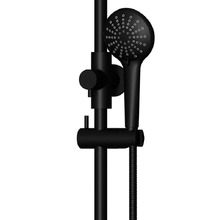 Round Gooseneck 300mm Twin Shower with 3 function Hand Shower
